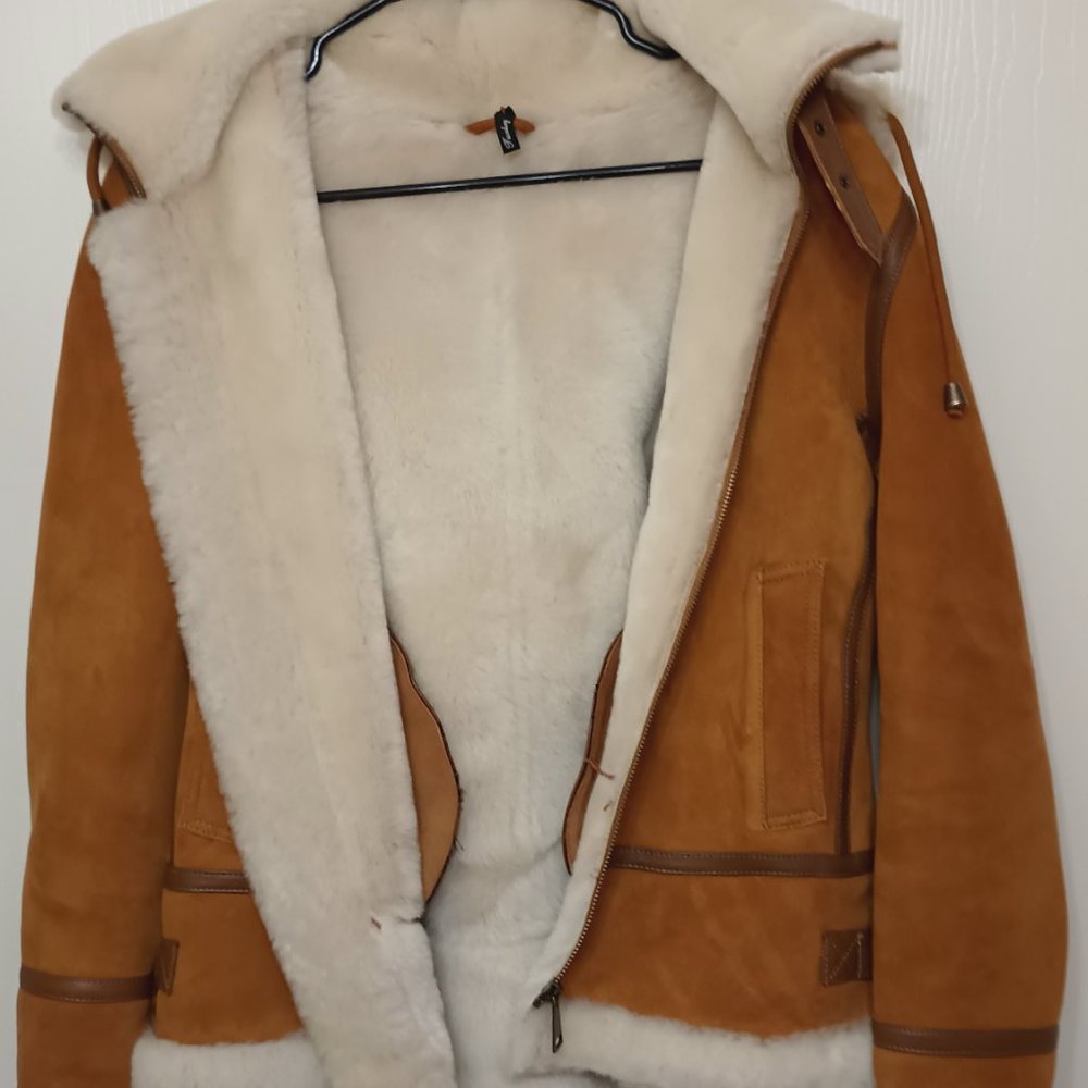 Wolfie Furs Shearling Jacket - Picture 8 of 12